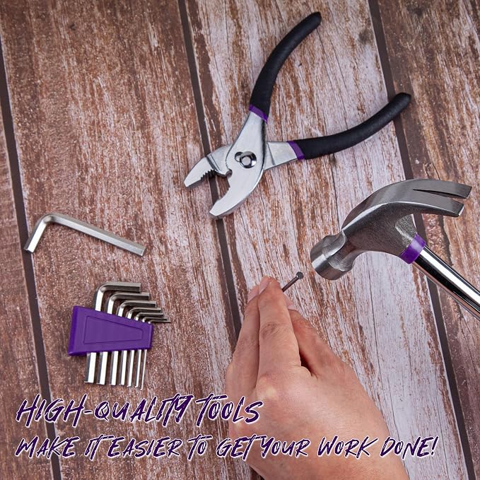 CARTMAN 39-Piece Household Tool Set, DIY projects, furniture setup, and daily - Image 4