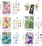 Bakayoyo 451 pcs DIY Dried Pressed Flowers Bookmark Making Kit, DIY Paper Book - Image 9