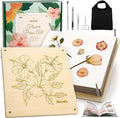 Aboofx Flower Press Kit, Craft Kits 11"x11" 10 Layers Wooden Flower Pressing Kit by Aboofx