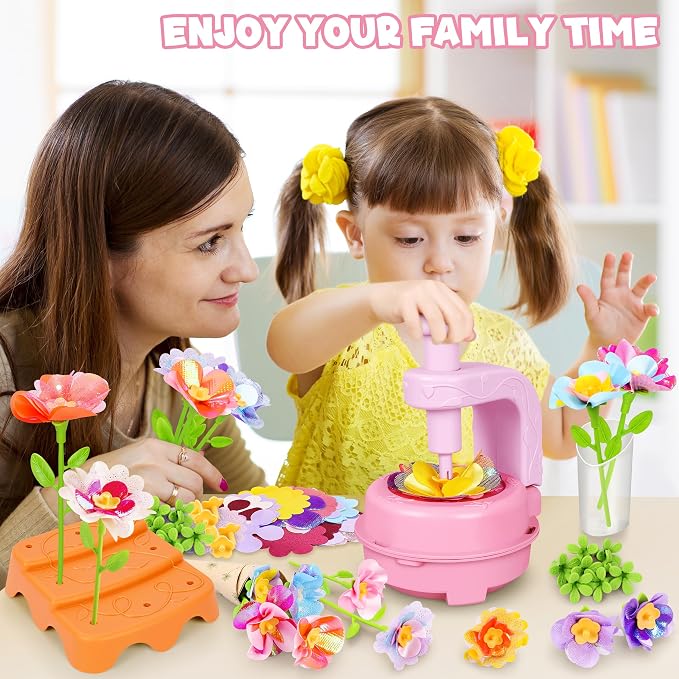 Fabric Flower Bouquets Toys, DIY Craft Kits Toys - Image 5