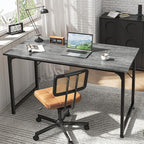 Huuger Computer Desk, 48 Inch Office Desk, Gaming Desk - Image 6