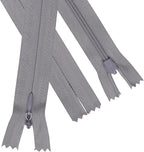 YAKA 20pcs Gray Nylon Invisible Zippers Tailor Sewing Tools Garment Accessories - Image 4