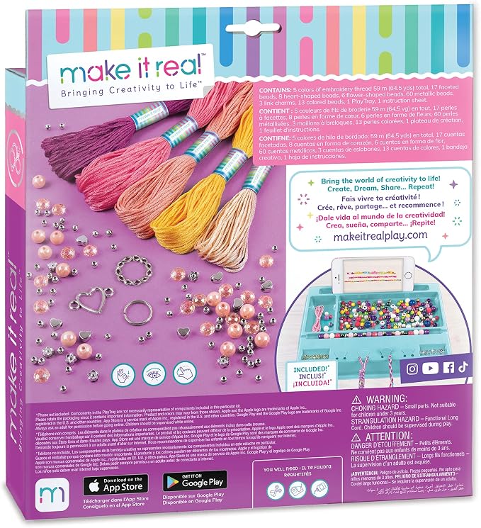 Make It Real - Macrame Friendship Bracelet Making Kit - Image 2