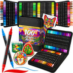 ARTISTRO 100 Dual-Tip Acrylic Paint Pens by ARTISTRO