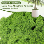 Fake Moss 5.3 oz, Artificial Moss - Image 3