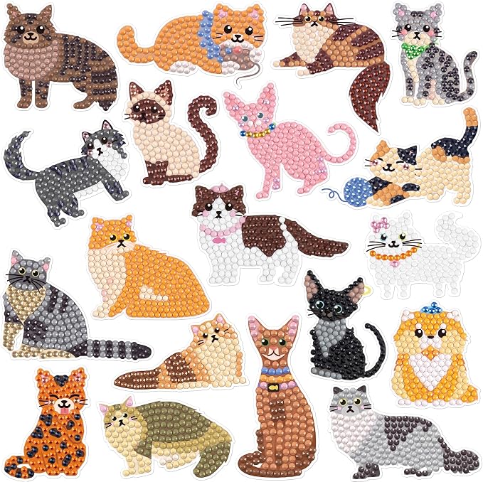Labeol Diamond Art Kits for Kids Boys and Girls Ages 6-8-10-12 Easy to DIY by Labeol