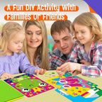 SpriteGru Foam Sticker Art Activity, 10 Princess & Castle Art Board - Image 7