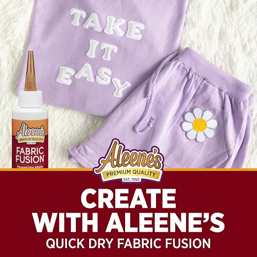 Aleene's Fusion Fabric Adhesive 2 fl oz 3-Pack, Washable Fabric Glue - Image 6
