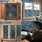 DKTIE Bathroom Window Privacy Film Decorative Films, Get Privacy While Still - Image 6