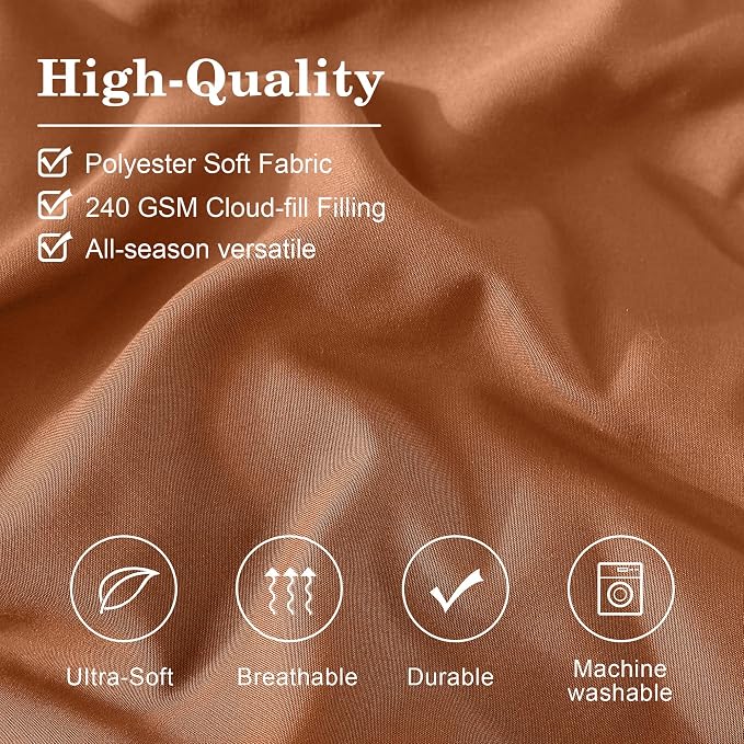 Monbix California King Size Comforter Set - Image 6