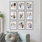 Sheffield Home 9 Piece Gallery Wall Frame Set, 11x14 Inch - Image 2