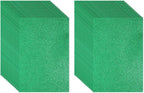 PATIKIL 30Sheets Green EVA Glitter Foam Sheet 11.8 x 7.9 Inch 2mm Thick Sparkle by PATIKIL