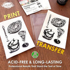 Printmaking Paper for Practice, International A4 Gel Plate Printmaking - Image 6
