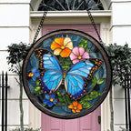 Stained Glass Window Hanging, Mother's Day Birthday Gifts - Image 4