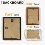 Vittanly 15 Pack Picture Frames Collage Wall Decor - Image 8