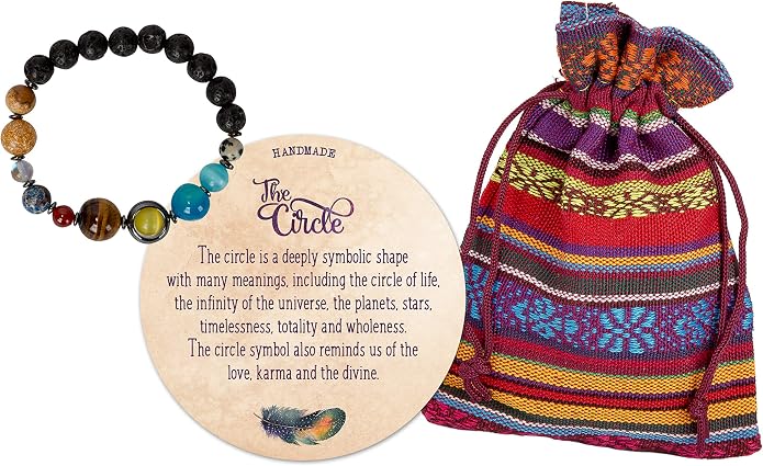 SPUNKYsoul New! His and Hers Couple Circle Distance Universe Bracelets - Image 4