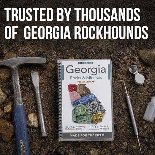 Georgia Rocks And Minerals Field Guide | Find And Identify Rocks, and Gemstones - Image 7