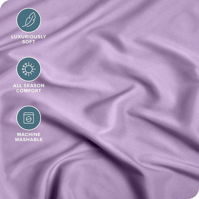 Bare Home Fitted Bottom Sheet Full Size - Image 2