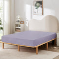 HBHLFZ King Fitted Sheet Only, Soft Breathable Bottom Sheet by HBHLFZLuxuryHomeLife