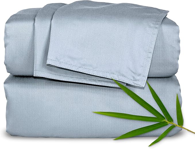 Pure Bamboo Queen Sheets, Genuine 100% Organic Viscose Derived from Bamboo Bed by PureBamboo