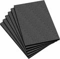 Frienda 6 Pcs 12" x 8" x 0.5" Polyethylene Foam Sheet Thick Black Packing Foam by Frienda