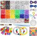 LIS HEGENSA 1300 Pcs DIY Childrens Crafts Beads Friendship Bracelet Kit by LISHEGENSA