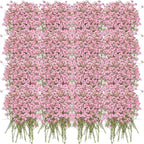 Tinideya 100 Pcs Dried Babys Breath Flowers Bulk Babys Breath Real Pressed by Tinideya