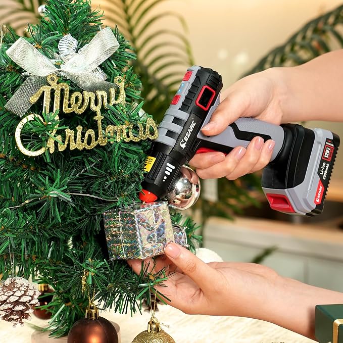 EZARC Cordless Hot Glue Gun, 15s Fast Heating 12V Mini Glue Gun - Image 9