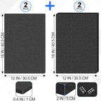 4 Pcs Pick and Pluck Foam Sheets 2 Size Polyurethane Pick Apart Foam Inserts - Image 2