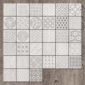 Stencils Sashiko Stencil 33pcs Reusable Plastic Templates 5.12 * 5.12 Inch Hand by BLOSSOMLAYER