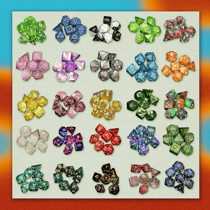 1985 Games Mystery Dice, Wide Range of Patterns, Gaming Dice, Suitable - Image 3
