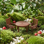 Garneck 4Sets Miniature Dollhouse Furniture Set: Dollhouse Kitchen Table and - Image 7