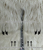 Fabric Empire 2.3oz Faux Fur Curly Yak Fabric 3.5" Long Pile Japanese Yarn/Sold - Image 2