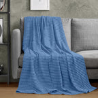 Utopia Bedding 100% Cotton Waffle Weave Blanket King Size - Image 4