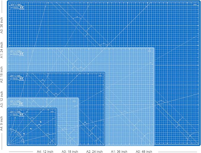 Elan Cutting Mat 36x72 Blue, Extra Large Self Healing Cutting Mat 36 x 72 Inch - Image 5