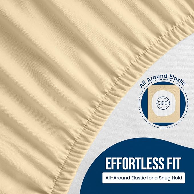 Twin Size Mattress Protector Waterproof, Premium 200 GSM Terry Mattress Cover - Image 4