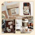 Vintage Scrapbook Stickers Set, Retro Stickers - Image 2