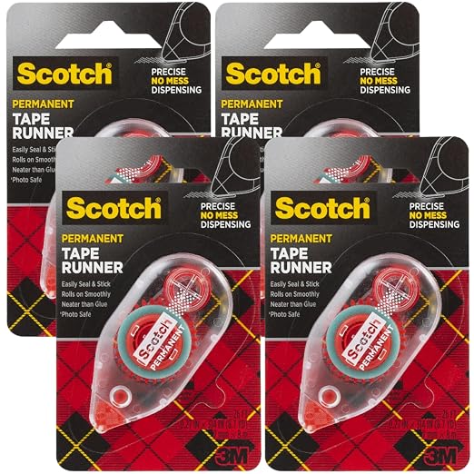 Scotch 6061 Scotch Double Sided Adhesive Roller Tape Runner, Photo-Safe Adhesive by Unknown