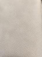 Latte Milk Cream Pebblegrain Faux Vegan Leather Synthetic Pleather 0.9 mm 1 - Image 6