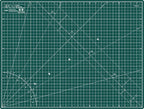 Elan Cutting Mat A2 Green, Self Healing Cutting Mat 18x24 Inch, 5-Ply Craft by Elan
