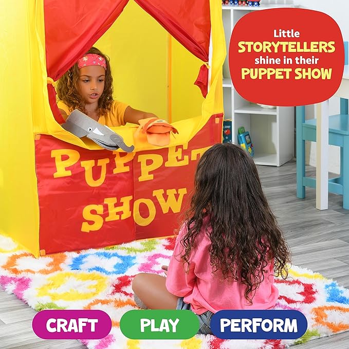 Hand Puppet Kit – Make Your Own Animal Characters, 10 Felt Pieces, Simple - Image 4