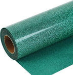 RENLITONG Green Glitter Heat Transfer Vinyl by RENLITONG