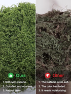 12.7oz Fake Moss Green Moss Faux Plant Artificial Floral Greenery - Image 9
