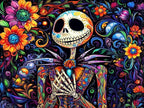 Halloween Diamond Art for Adults, Skullhead Jack Diamond Art Painting Kits for by MeothanDiamondPainting