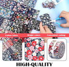 45PCS Fabric Jelly Rolls, Jelly Roll Fabric Strips - Image 3