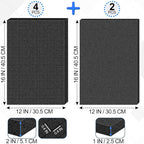 6 Pcs Pick and Pluck Foam Sheets 2 Size Polyurethane Pick Apart Foam Inserts - Image 2