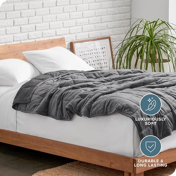 Bare Home Weighted Blanket Twin or Full Size 10lb - Image 5