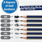 Faber-Castell Graphite Sketch Pencil Set - Image 3