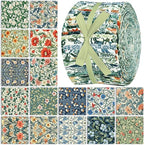 Hosuly 40 Pcs William Morris Jelly Fabric by Hosuly
