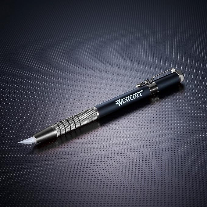 Westcott 16963 Pen-Style Retractable CarboTitanium Bonded Hobby Knife - Image 7